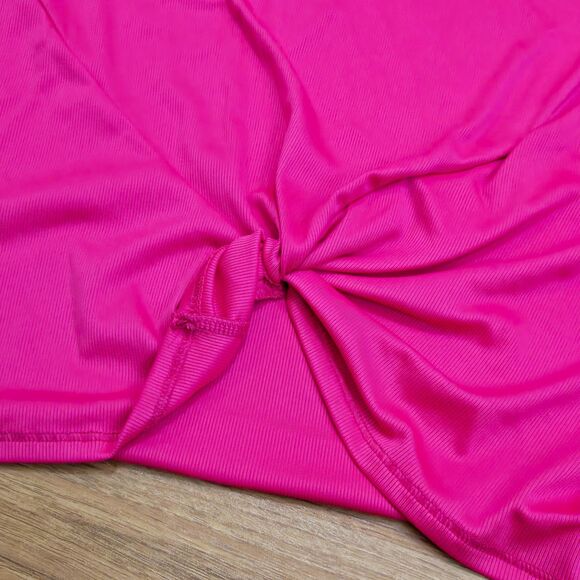 Vaportex Lucky In Love Performance Twist Tank Top Womens XL Tennis Active NEW - Picture 3 of 9